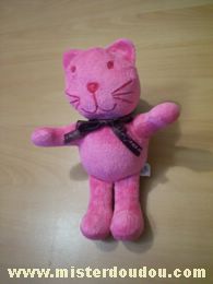 Doudou Chat Ciad Rose 