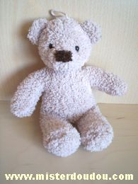 Doudou Ours Gipsy Beige rosé 