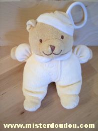 Doudou Ours Noukie s Jaune Ours musical