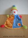 Clown-Babyclub-Orange-bleu-vert