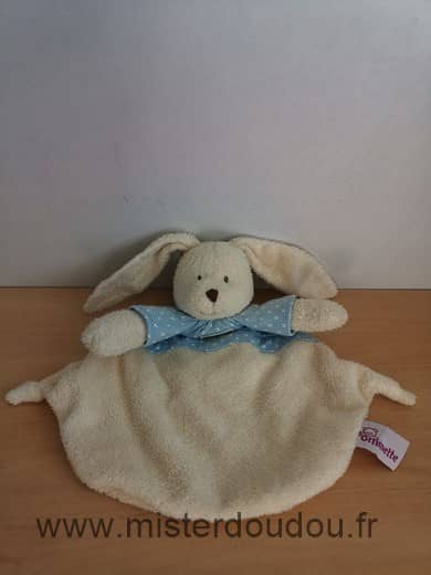 Pommette Lapin Jaune bleu etoiles - Très bon état