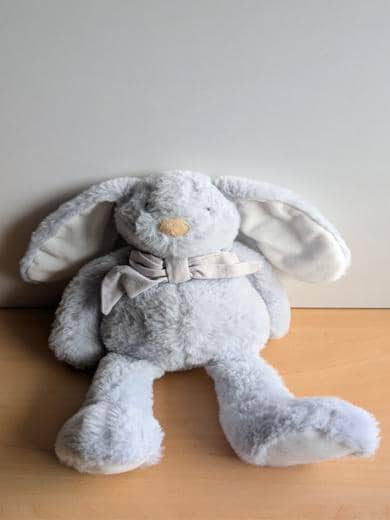 Atmosphera Lapin Gris noeud - Très bon état