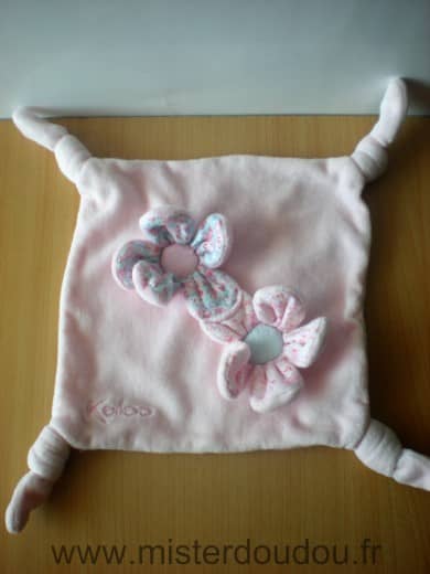 Kaloo Carre Rose fleurs - Très bon état
