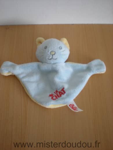 Le chat Chat Bleu jaune le chat - Très bon état