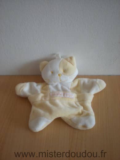Sucre d orge Chat Jaune blanc - Très bon état