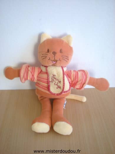 Sucre d orge Chat Orange jaune - Très bon état