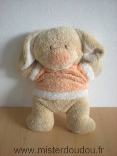 Nicotoy Chien Beige thisrt orange - Très bon état