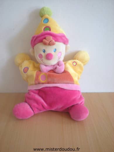 Kiabi baby Clown Rose jaune orange - Très bon état