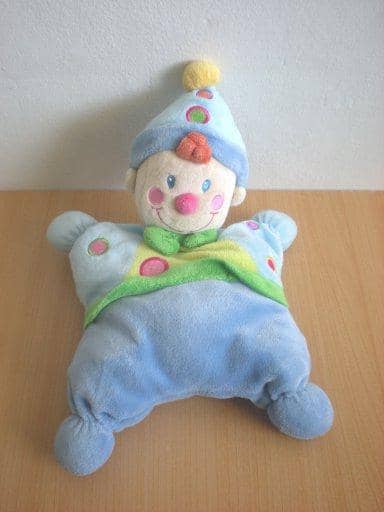 Nicotoy Clown Bleu vert - Très bon état