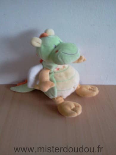 Nicotoy Dragon Vert jaune - Très bon état