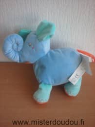 Ikéa Eléphant Bleu orange - Très bon état
