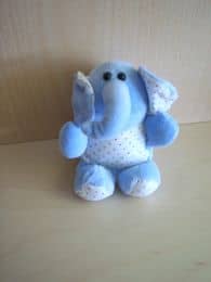 Marque Inconnue Eléphant Bleu blanc - Très bon état