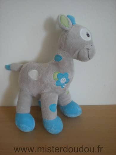 Arthur et lola Girafe Gris bleu - Très bon état