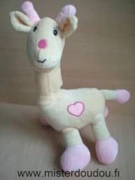 Arthur et lola Girafe Jaune rose - Très bon état