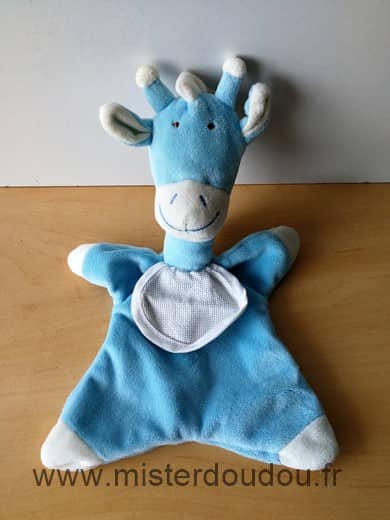 Dmc Girafe Bleu bavoire a broder - Très bon état