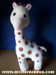 Vulli Girafe Ecru taches marrons - Très bon état