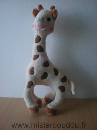 Vulli Girafe Jaune taches marron - Très bon état