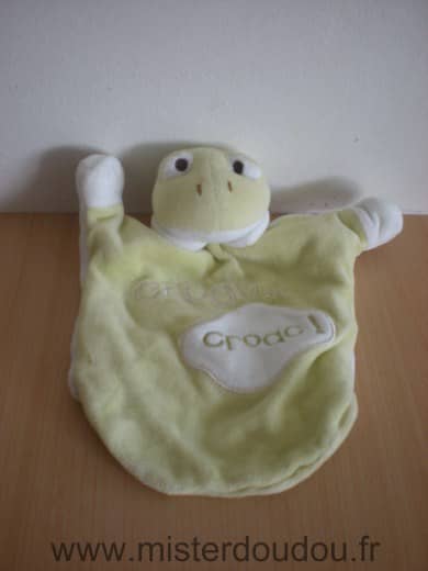 Cmp Grenouille Vert blanc "croac" - Très bon état