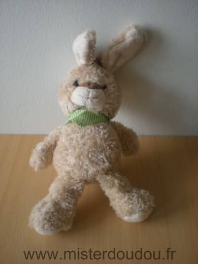Althans Lapin Beige foulard vert - Très bon état