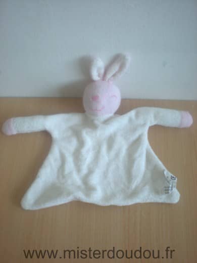 Auchan Lapin Blanc rose - Très bon état