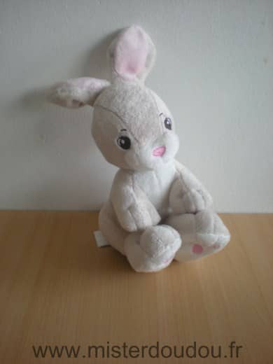 H et m Lapin Beige rose - Très bon état