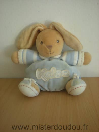 Kaloo Lapin Bleu blanc kaloo - Très bon état