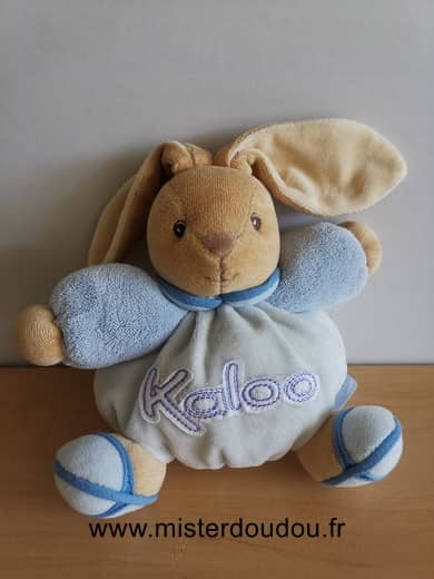 Kaloo Lapin Bleu pti lapinou blue - Très bon état