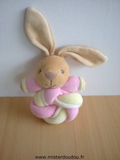 Kaloo Lapin Rose jaune - Très bon état