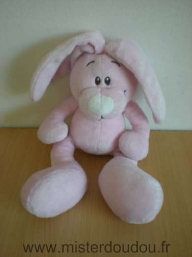 Kimbaloo Lapin Rose blanc - Très bon état