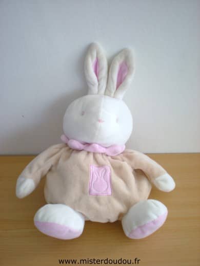 Klorane Lapin Beige rose blanc - Bon état