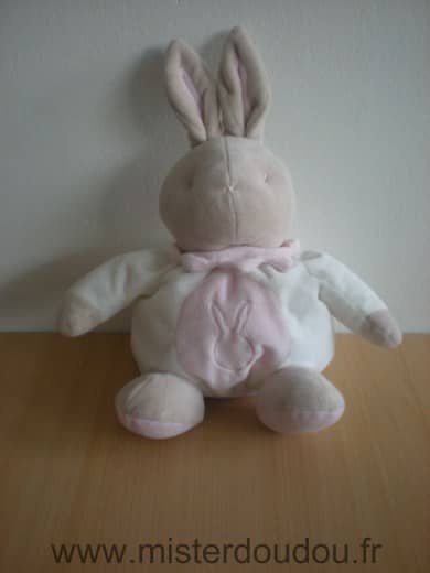 Klorane Lapin Blanc rose beige - Très bon état