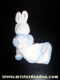 Klorane Lapin Rayé blanc-bleu - Très bon état