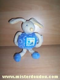 Moulin roty Lapin Bleu écru - Très bon état