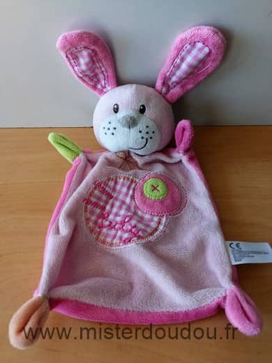 Nicotoy Lapin Rose - Bon état