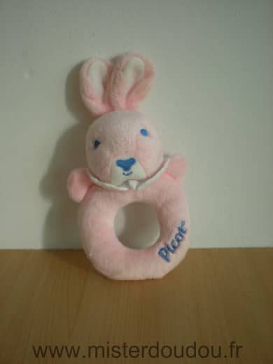 Picot Lapin Rose bleu blanc - Très bon état