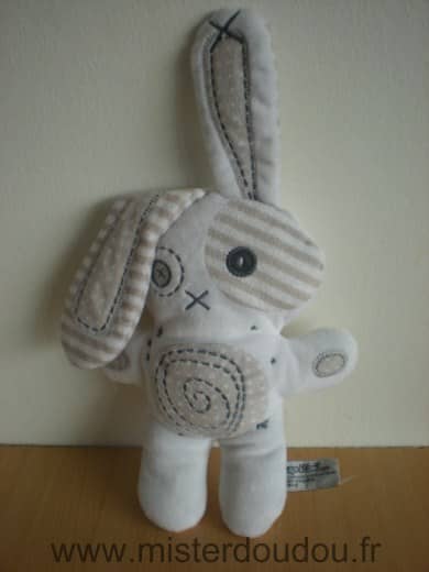 Tape à l oeil Lapin Blanc beige - Très bon état