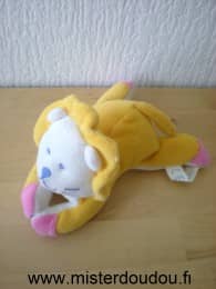 Bébé confort Lion Jaune blanc rose - Très bon état