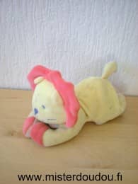 Bébé confort Lion Jaune rose - Très bon état