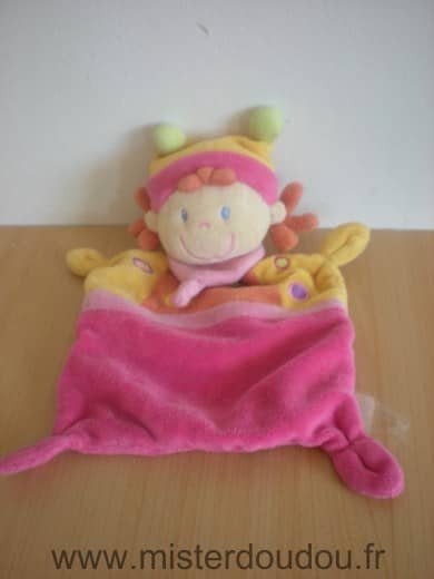 Nicotoy Lutin Rose jaune - Très bon état