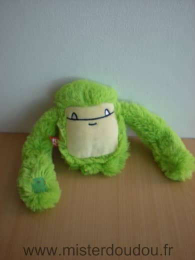 Fly Monstre Peluche vert - Très bon état