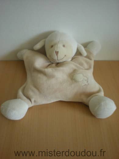 Bout chou Mouton Beige écru - Très bon état