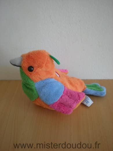 Gipsy Oiseau Orange bleu rose - Bon état