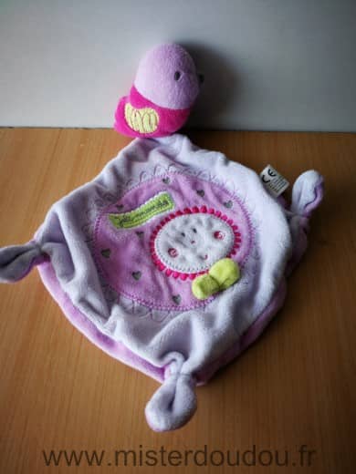Nicotoy Oiseau Rose mauve - Très bon état