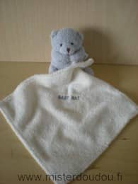 Baby nat Ours Gris mouchoir écru - Très bon état