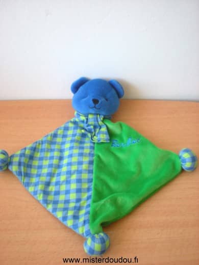 Berchet Ours Bleu vert - Très bon état