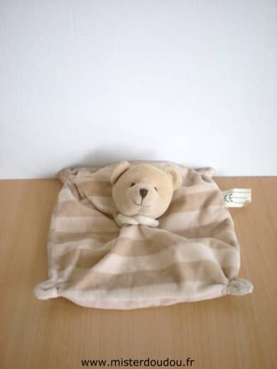 Cmp Ours Rayé beige écru - Très bon état