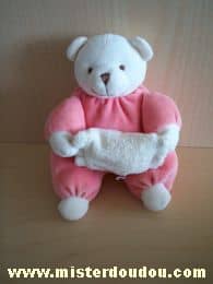 Cmp Ours Rose blanc - Etat moyen
