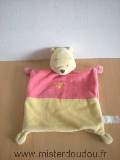 Disney Ours Winnie rouge jaune - Très bon état