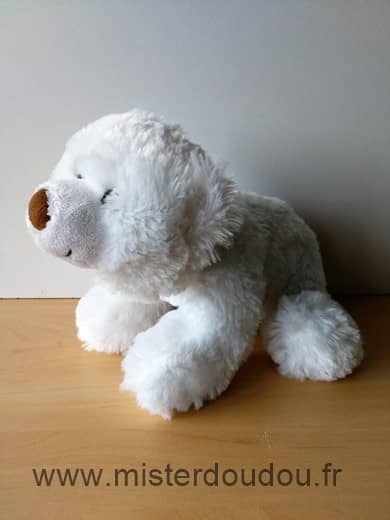 Maxita Ours Peluche blanc - Très bon état