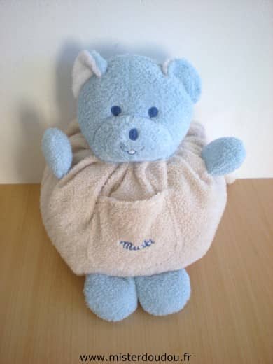 Mustela Ours Beige bleu - Très bon état